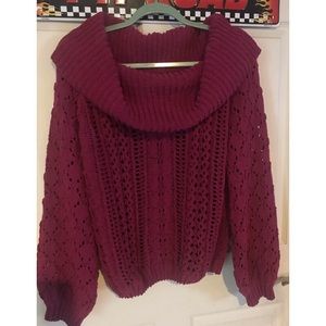 NWOT Scoop Neck Sweater